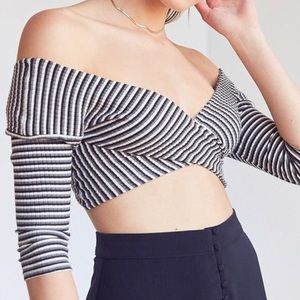 Kimchi Blue Twisted Crop Top
